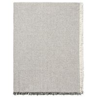Elouise bordduk 300 x 160 cm, svart/offwhite