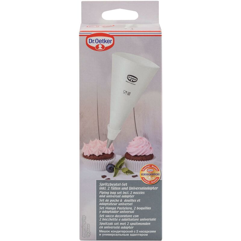 Sprøjteposer med 2 tyller