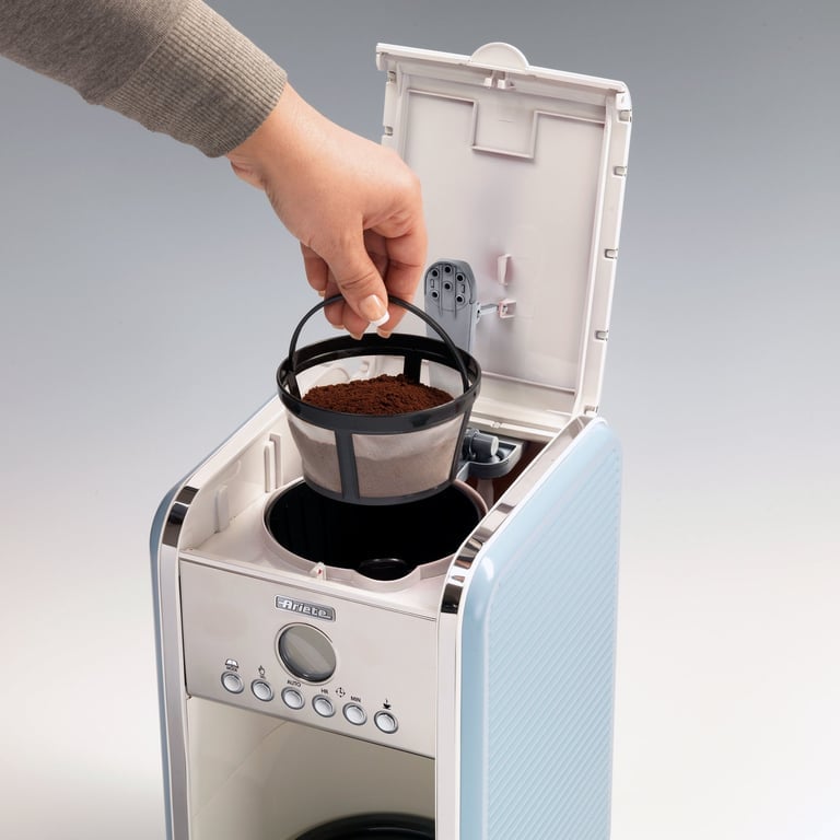 Kaffemaskine blå