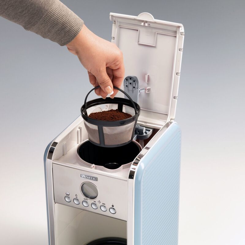 Kahvinkeitin, sininen