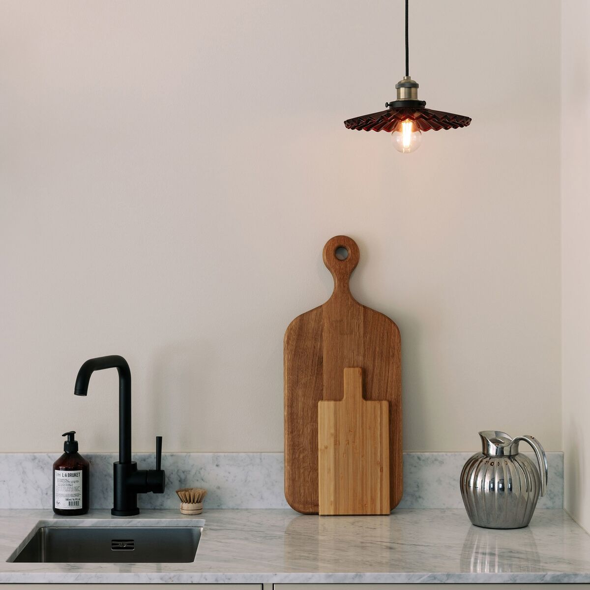 Cobbler 25 pendellampe, burgundy