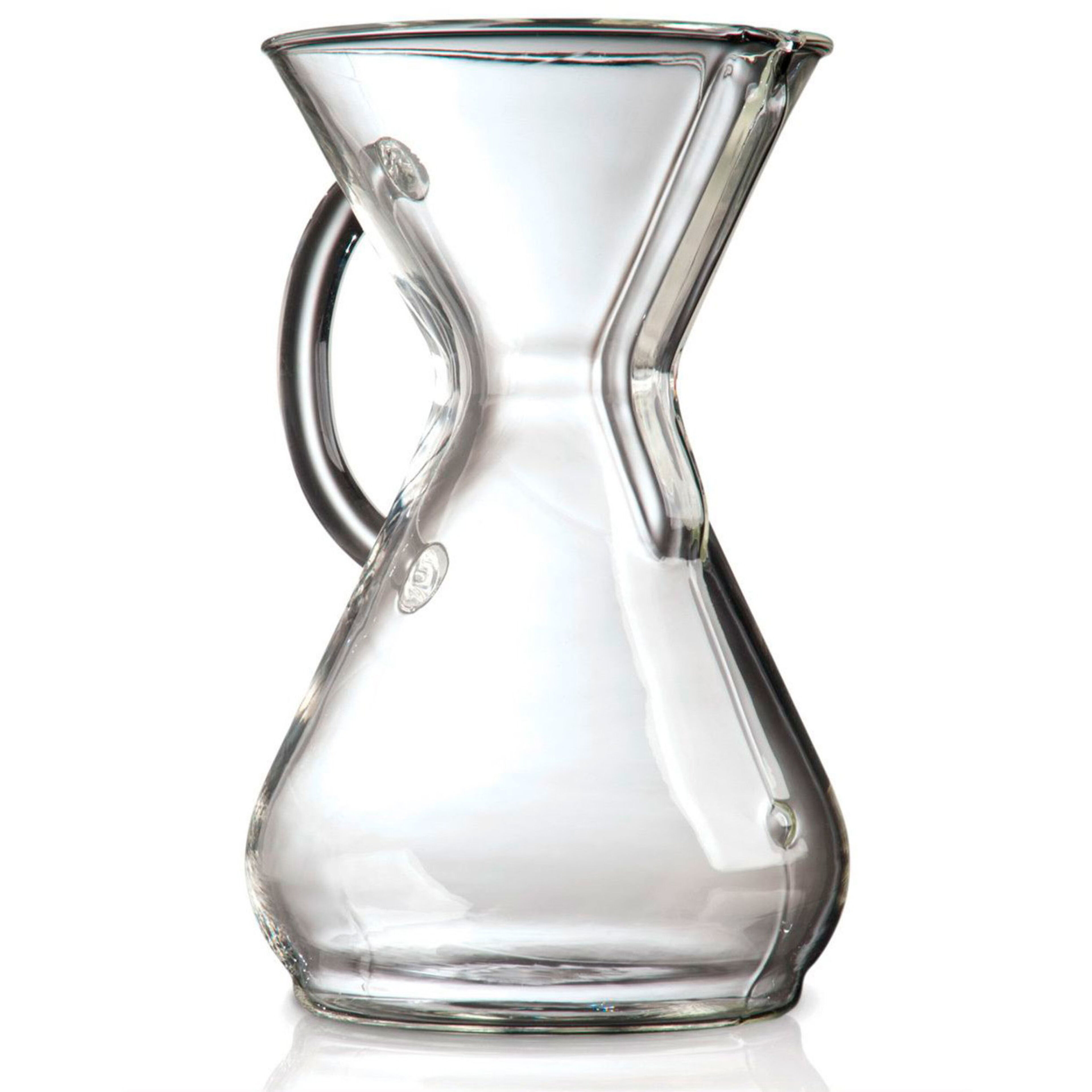 Glashandtag Kaffebryggare 8 Koppar