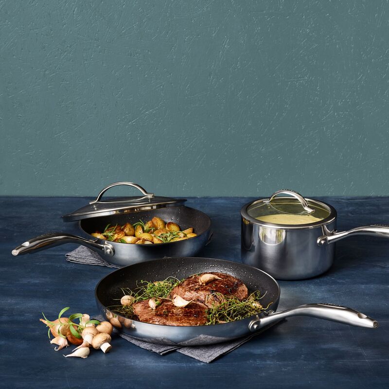 HaptIQ Sauterpanne med lokk 28 cm