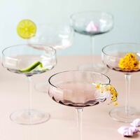 Champagne-/cocktailglass 30 cl, blå