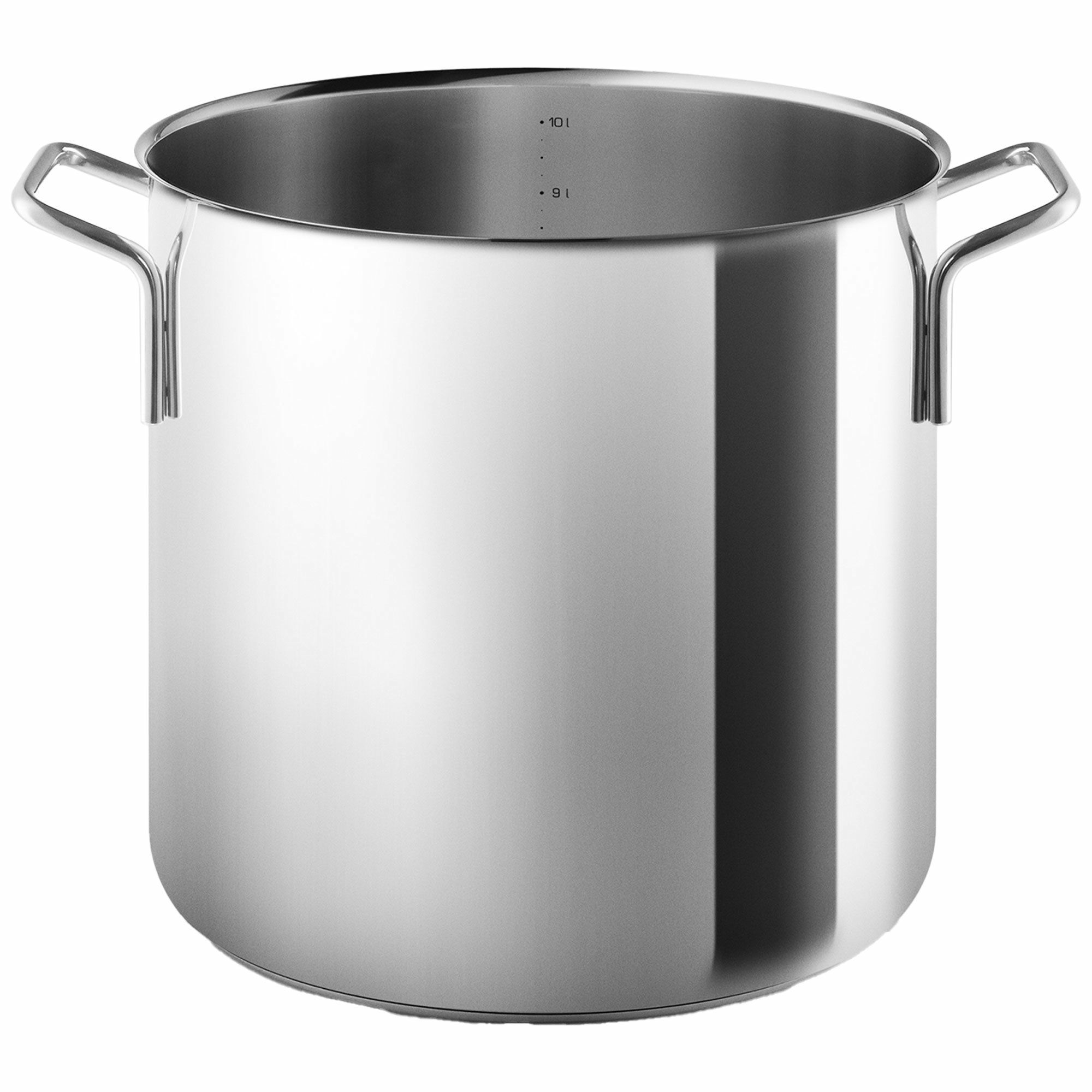 Gryde 10 liter, rustfrit stål