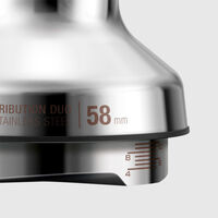 SEA303WLW Tamper og dispenser 58 mm, valnøtt