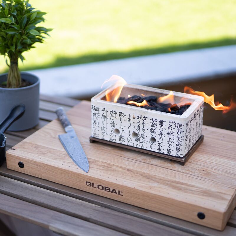 Skærebræt i eg, 55 x 38 x 5 cm.