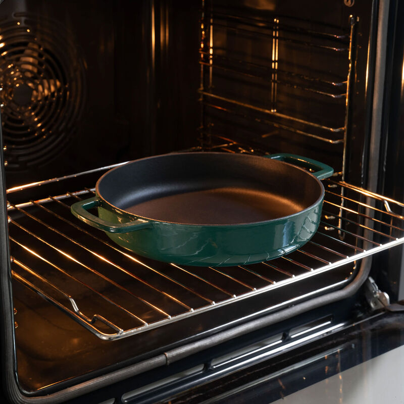 Combekk Støpejernspanne 24 cm, grønn