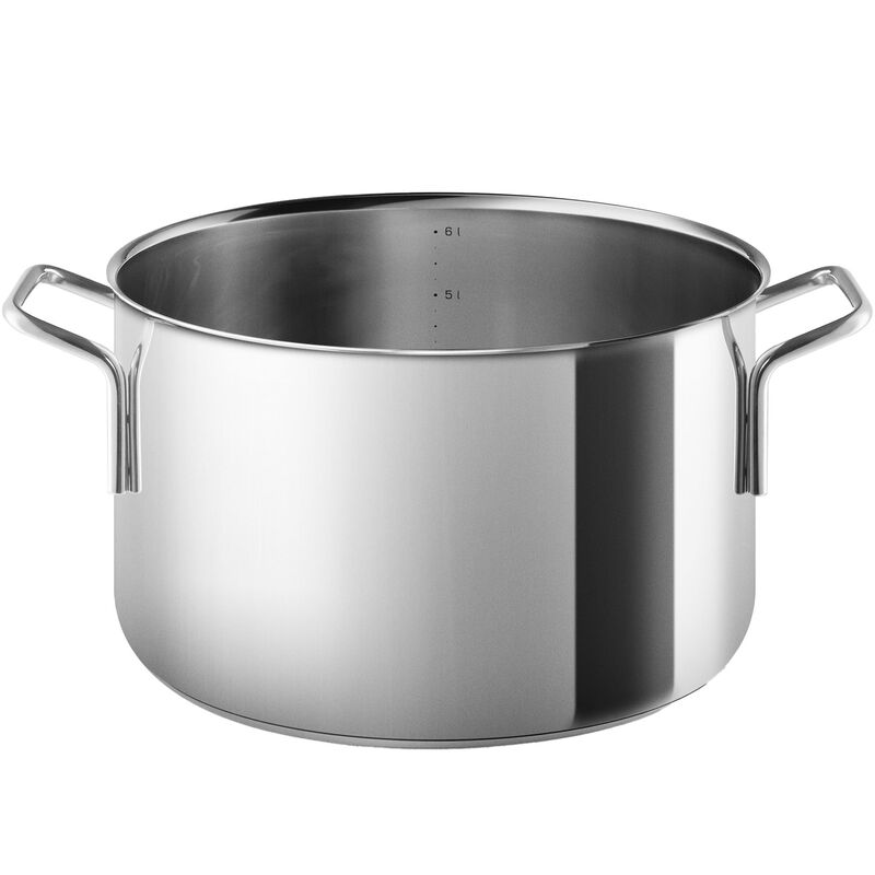 Gryta 6,5 liter, rostfritt stål