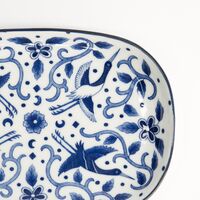 Blue Maizuru soikea lautanen