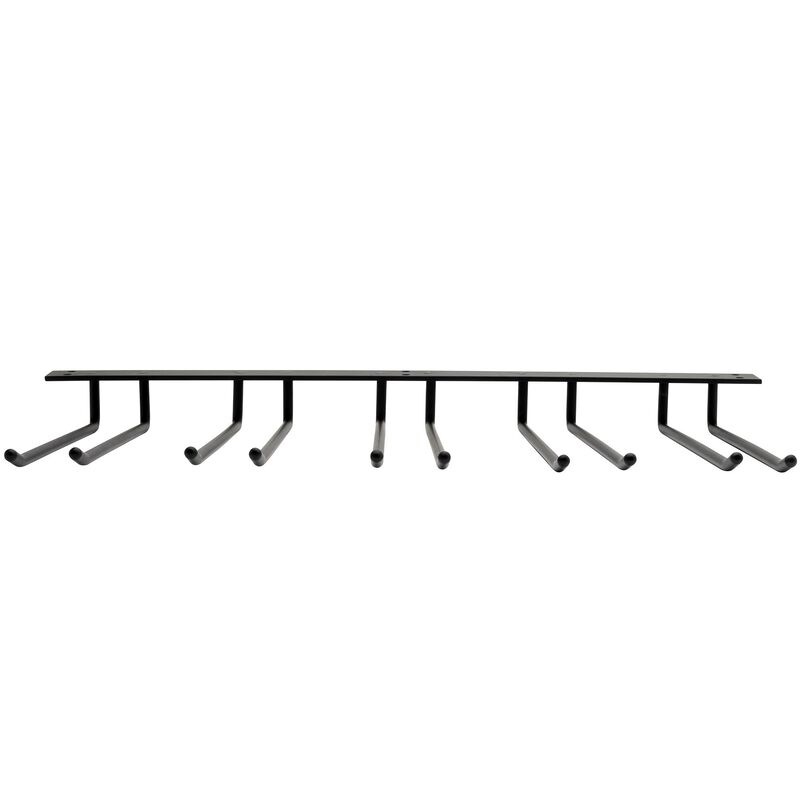 Glasophæng til loft 20 glas sort