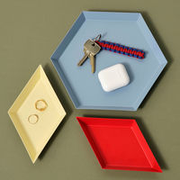 Kaleido tarjotin, small, dusty blue