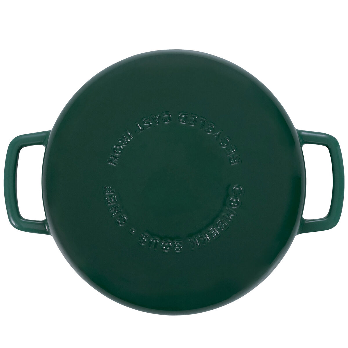 Combekk Støpejernspanne 24 cm, grønn