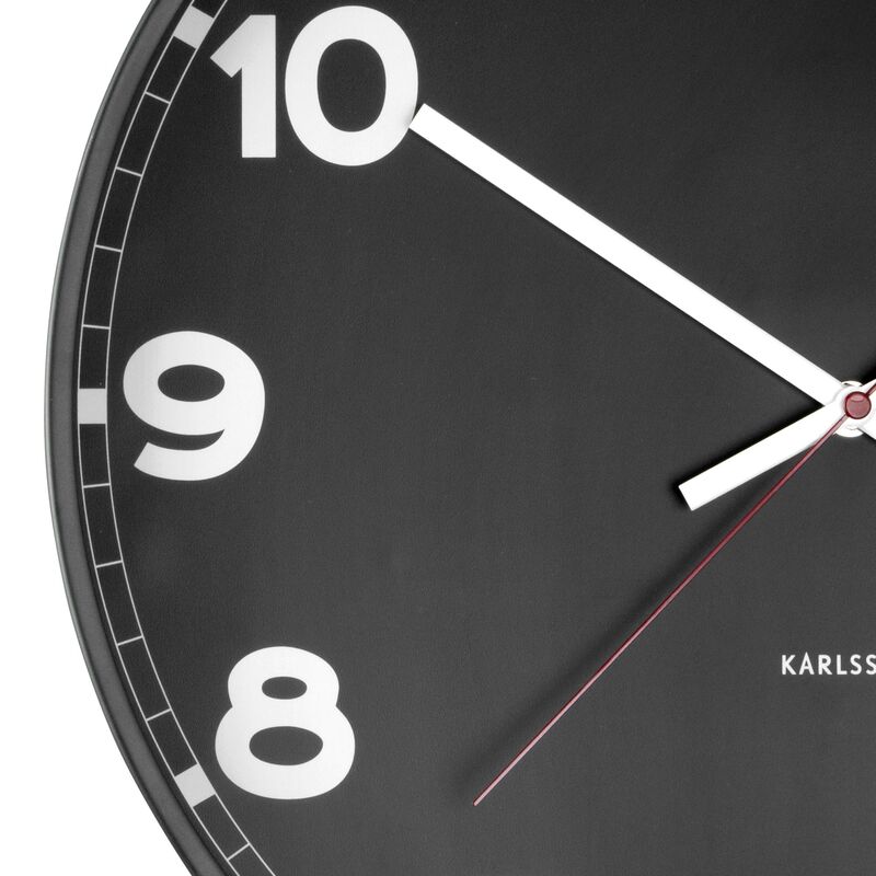 New Classic väggklocka 40,5 cm, svart