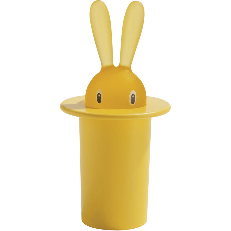 Magic Bunny Tannpirkeholder Gul