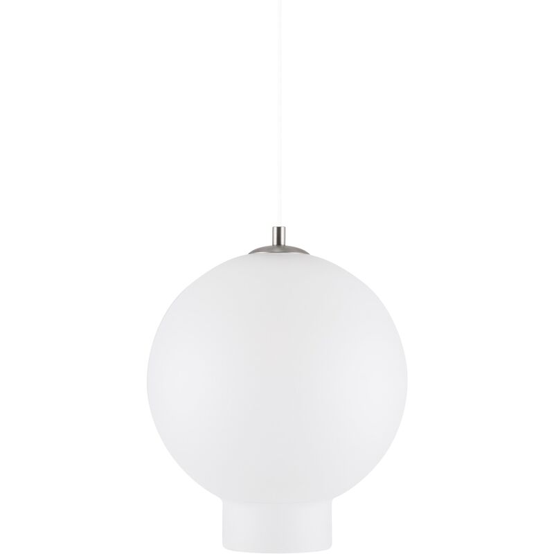Bams 25 pendel, frostad vit