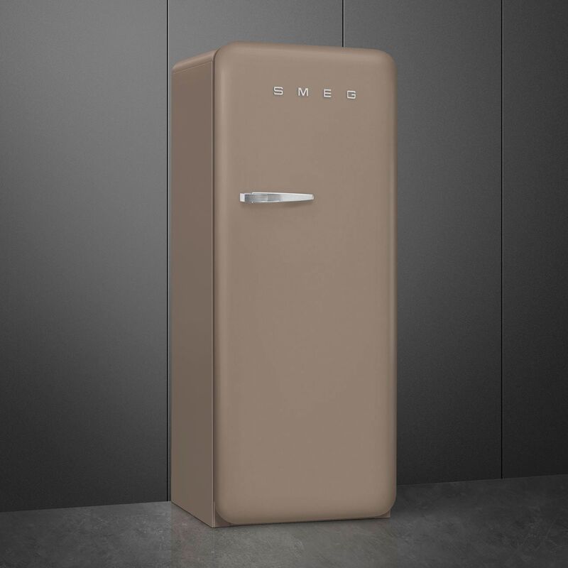 Smeg FAB28RDTP6 Køleskab Med Fryser 153cm Højrehængt Taupe