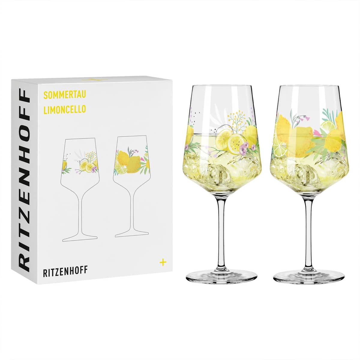  Sommertau Limoncello vinglas, 2 st
