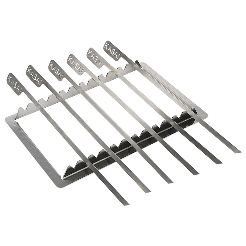 Kasai Spydstativ & grillspyd 6 stk. (Medium Long)
