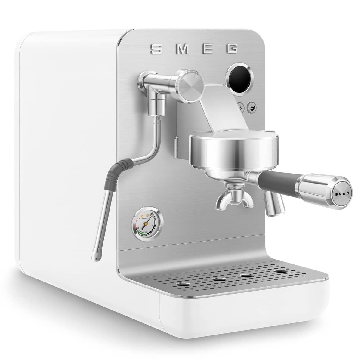 Espressokeitin, valkoinen