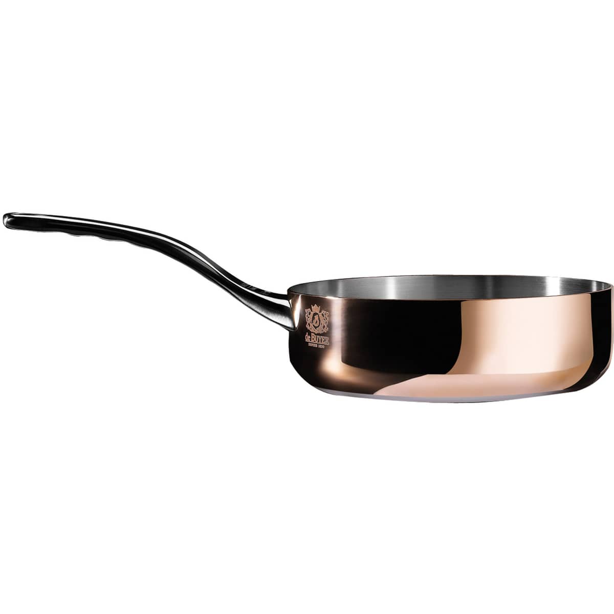Kobbersauteuse Prima Matera 24 cm