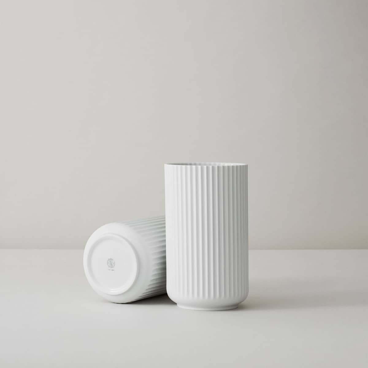 Vase 20 cm Hvit