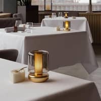 Firefly bordlampe, smoked gold