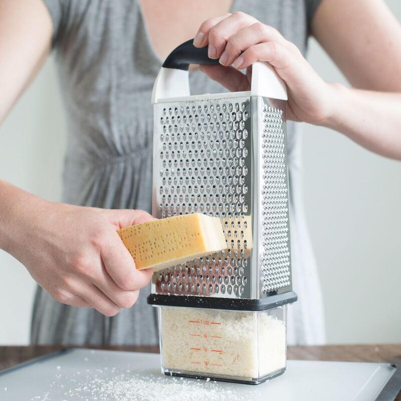 Good Grips Rivejern med Beholder