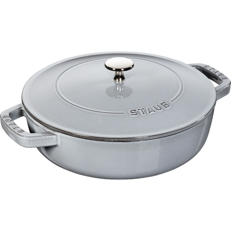 Cocotte Chistera Sautépanne Grå 24 cm 2,4 l