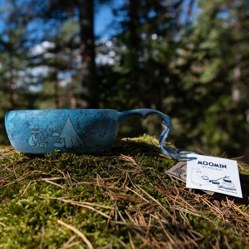 55 matkåsa Mumin camping, blå