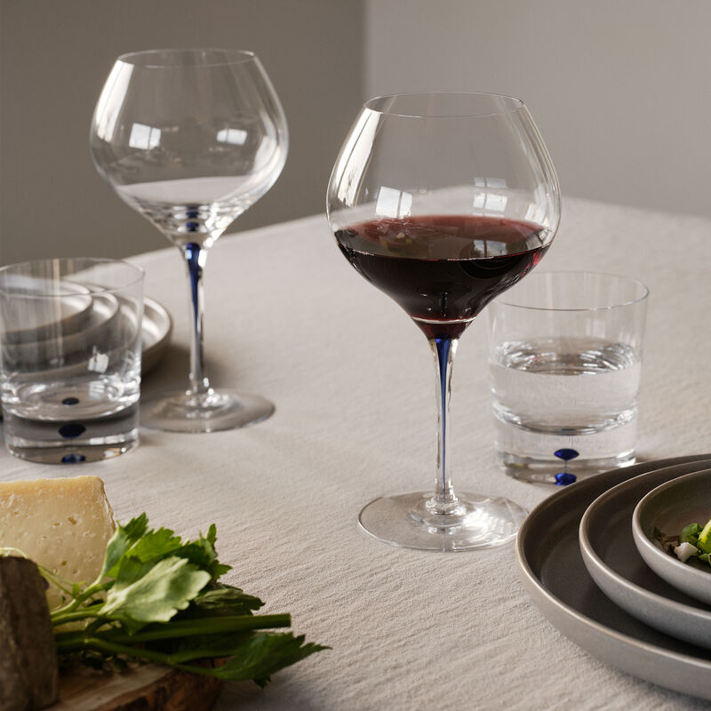 Blå Whiskyglas 40 cl