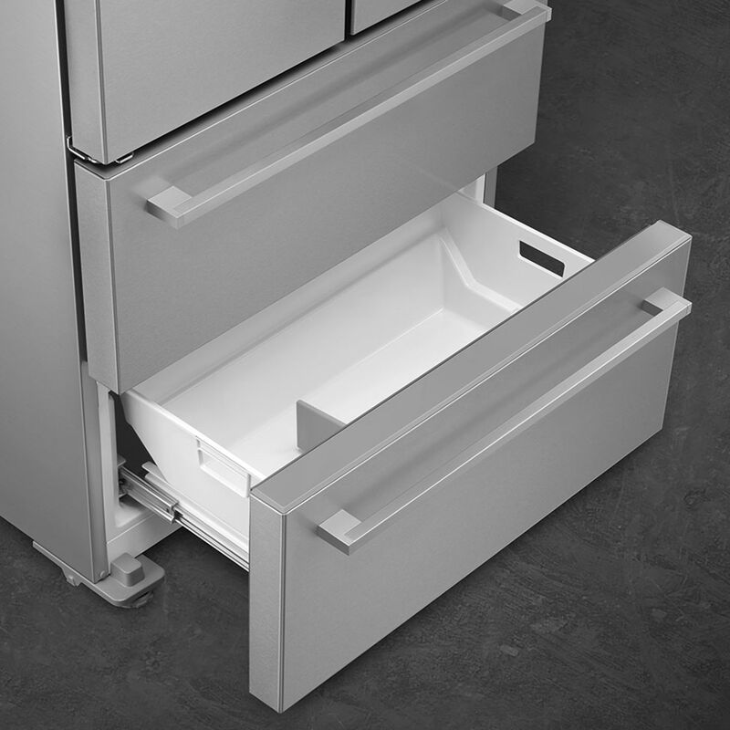 FQ55FXDE Kyl/Frys, rostfritt stål