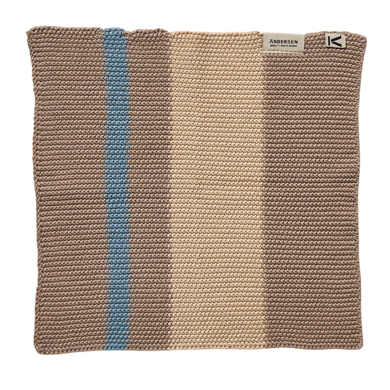 Tiskirätti 27 × 27 cm 2-pakkaus, beige/sininen