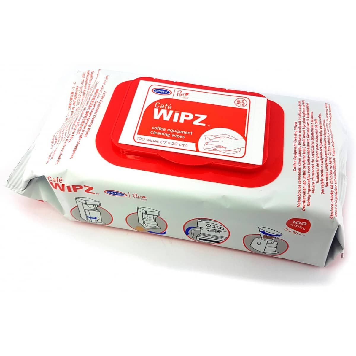 Café WIPZ Rengöringsservetter 100 st