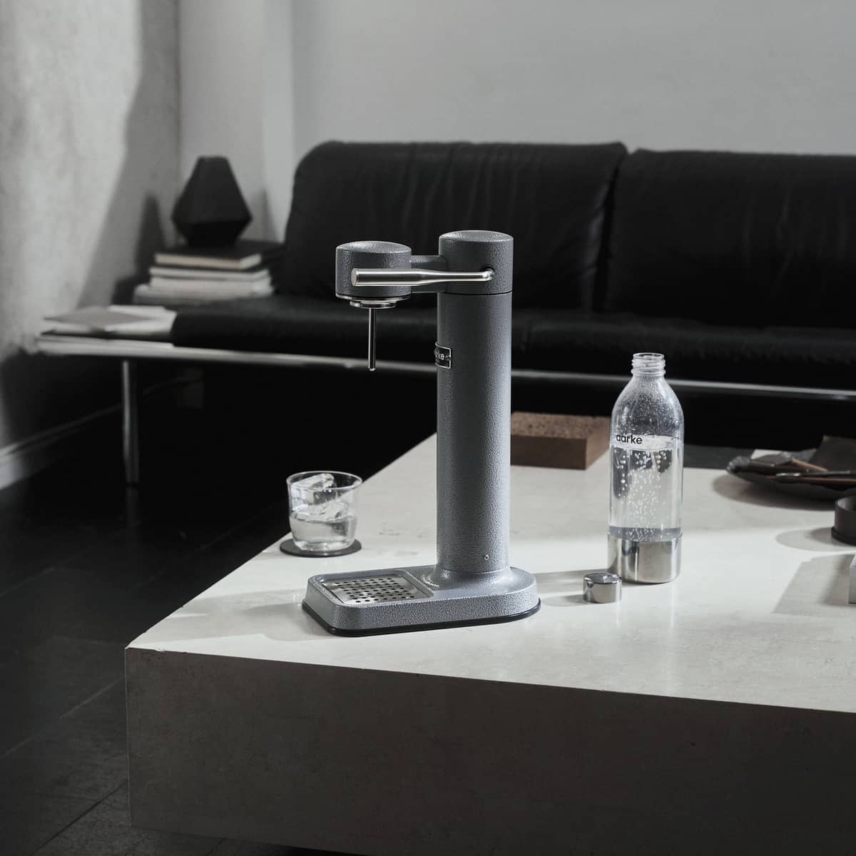 Carbonator 3 sodavandsmaskine, hammertone grey