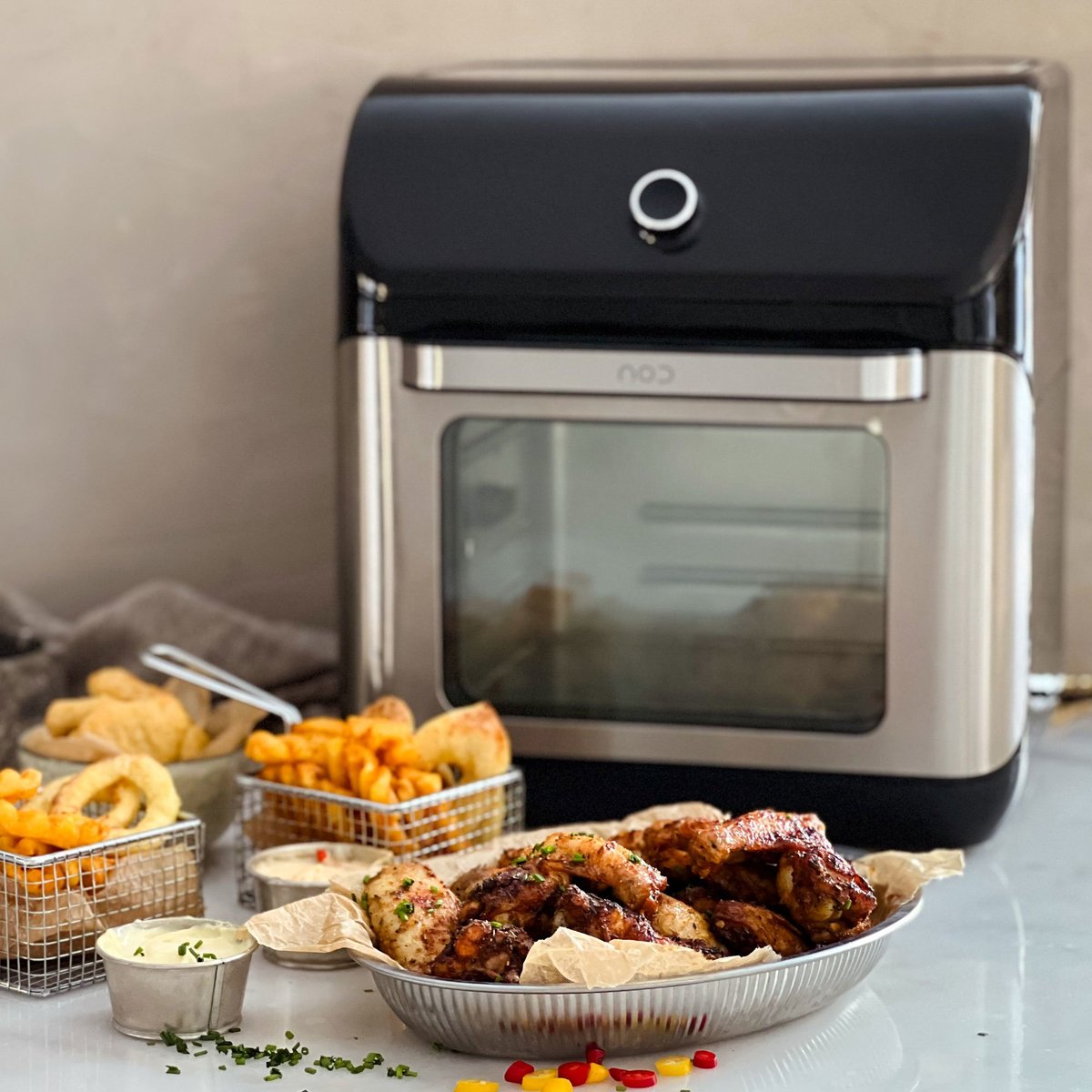 Airfryer ovn 12 L, Tørre- og varmluftsovn