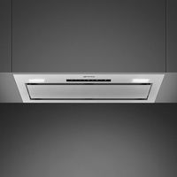 KSG6P4X integrerad fläkt 60 cm, rostfritt stål