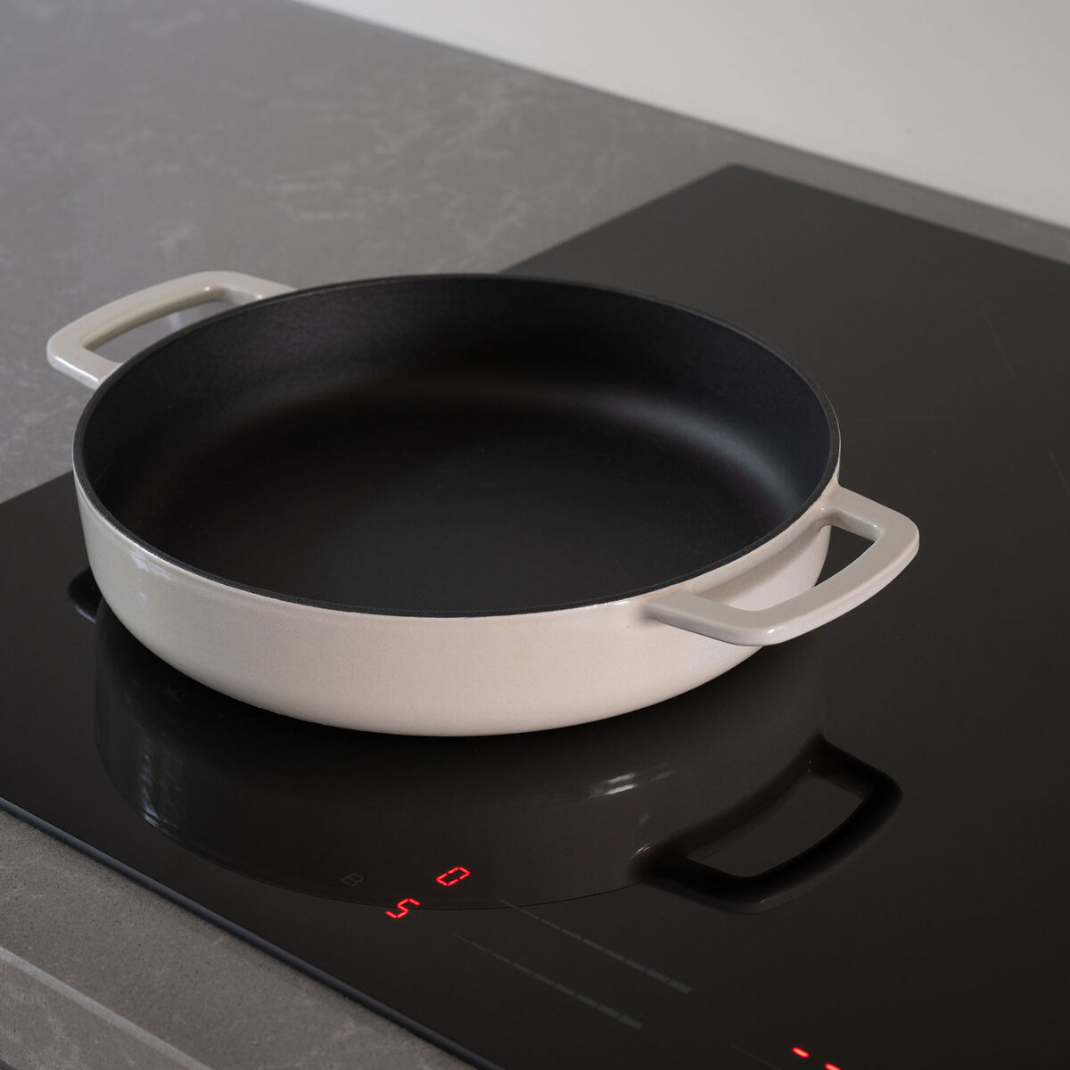 Combekk Stegepande Ø28 cm, sand