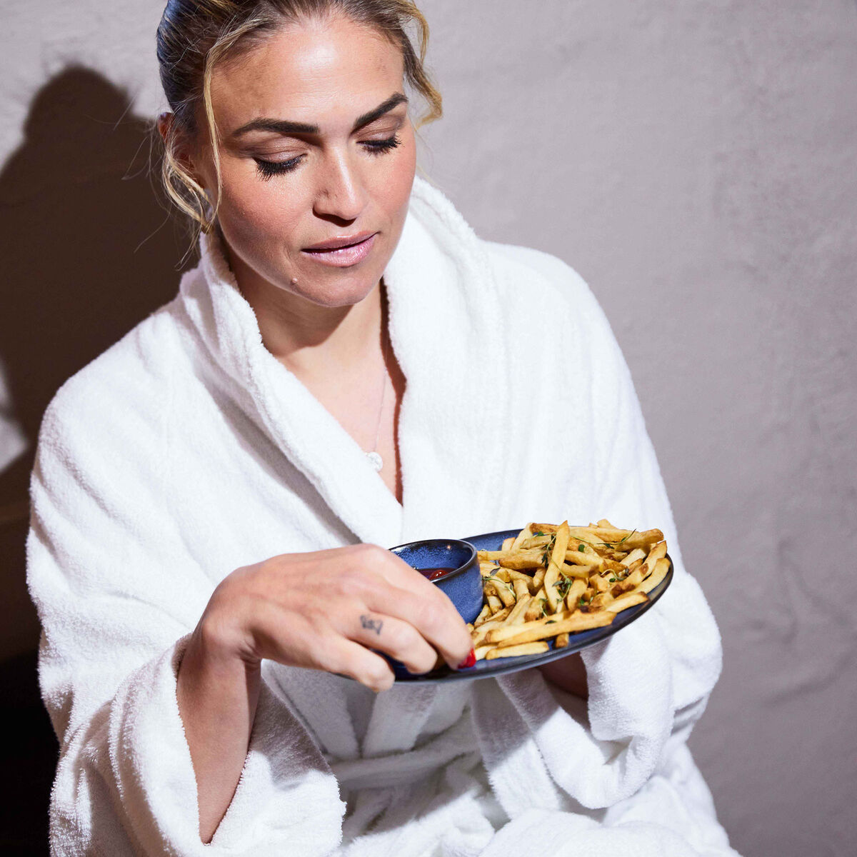 Tallrik 23 cm Midnight blue