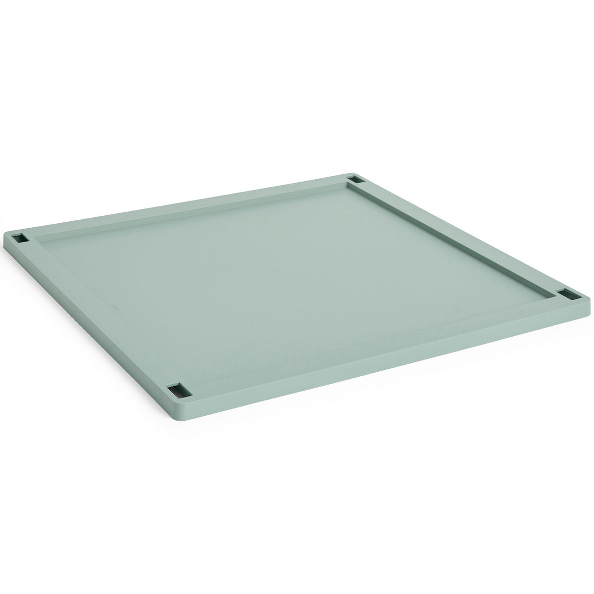 HAY Colour Crate Large Square Låg, sage green