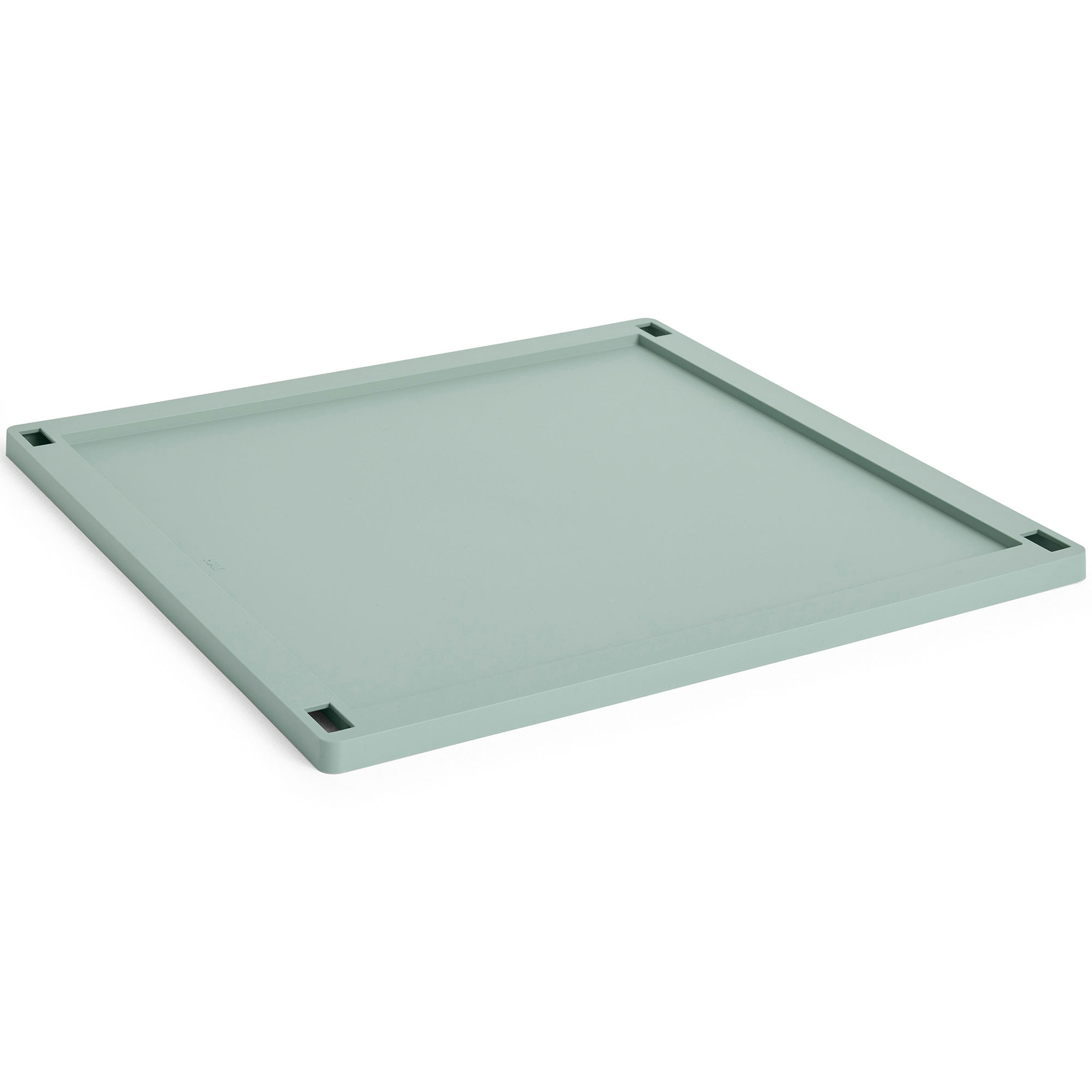 HAY Colour Crate Large Square Låg, sage green