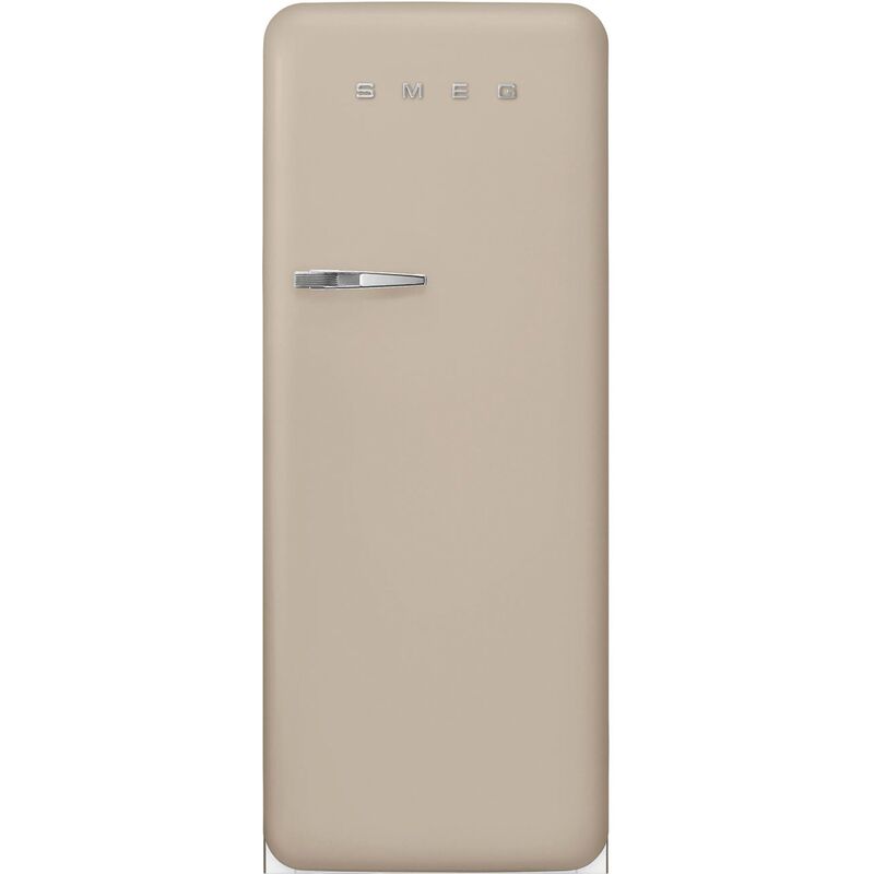 Smeg FAB28RDPP6 Køleskab Med Fryser 153cm Højrehængt Perfectly Pale