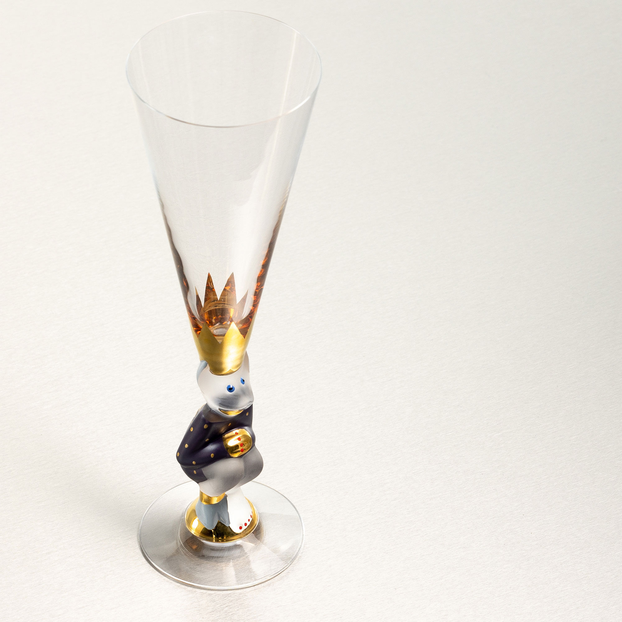 The Sparkling Devil champagne-glas, 19 cl, lila