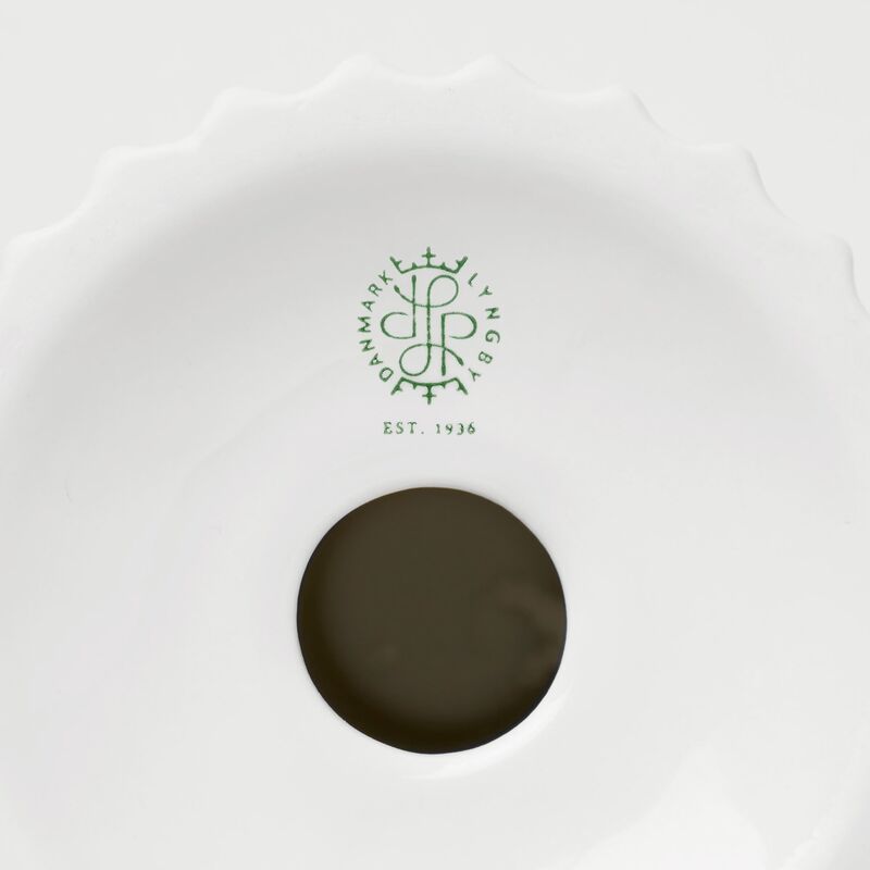 Tura telys lysestake 14 cm, hvit