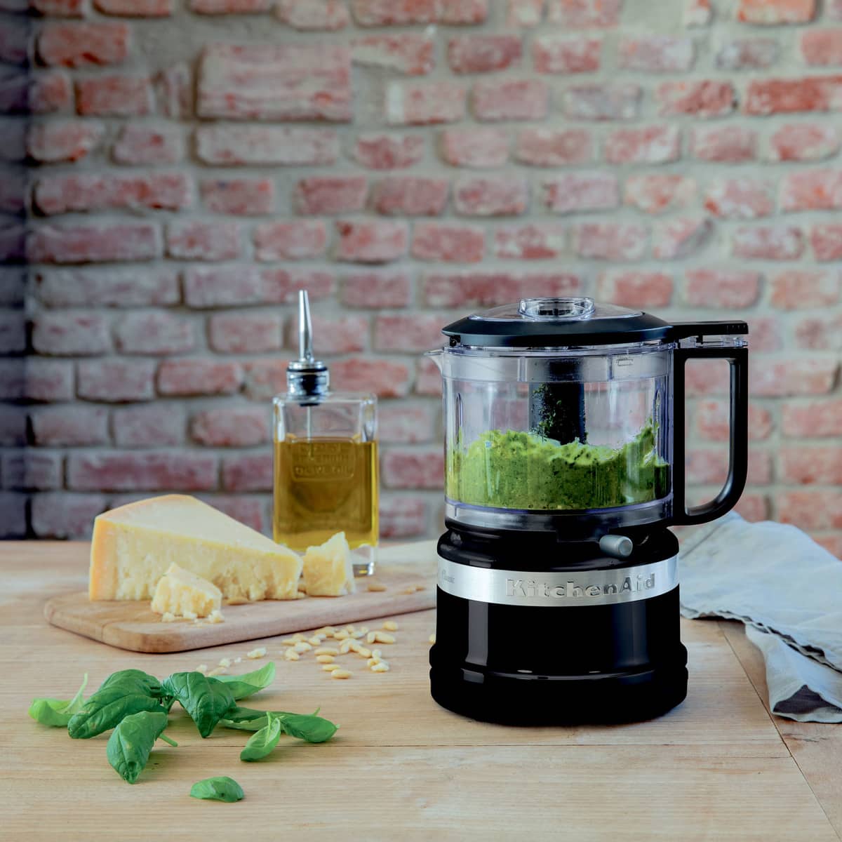 0,83 liter Mini foodprocessor, Sort