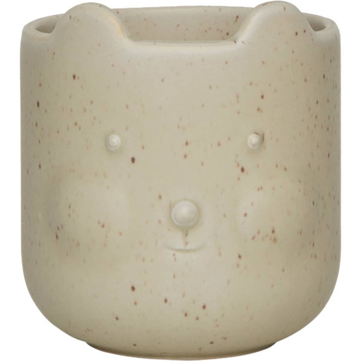 Bear kruka 9 cm, reactive olive