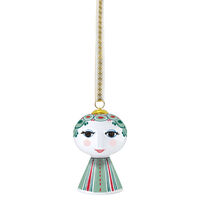 Bjørn Wiinblad Eva 2025 Julekugle 7,5 cm, grøn