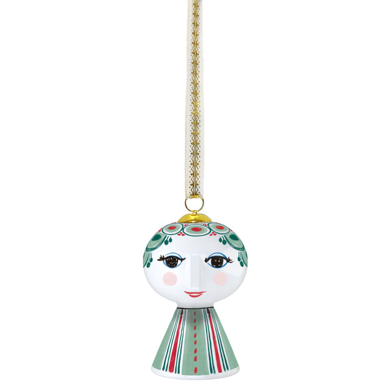 Bjørn Wiinblad Eva juledekorasjon 2025 7,5 cm, grønn