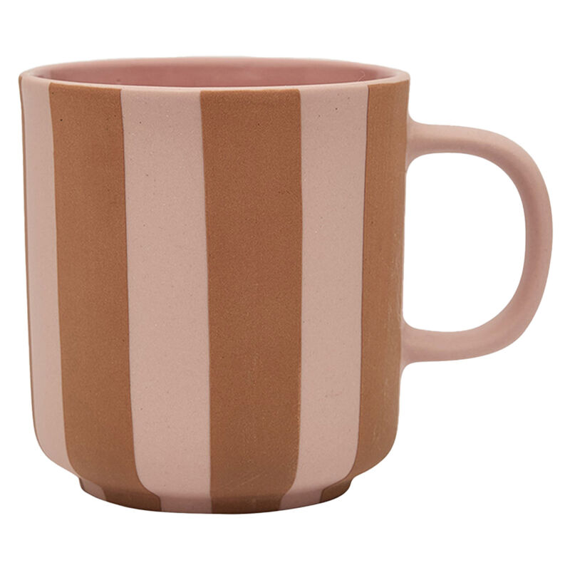 OYOY Toppu mugg, caramel/rose