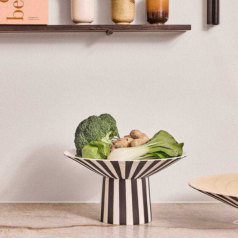 Toppu Pöytäkoriste, white/black